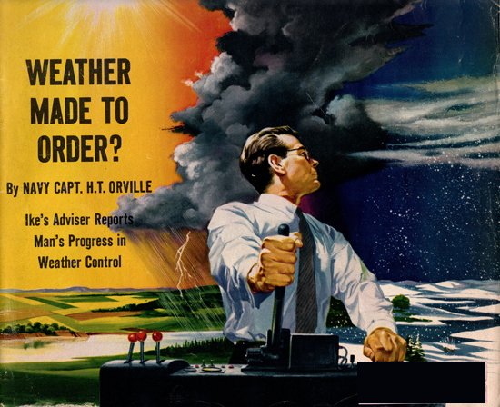 1954 Weather Made to Order collier's cropped magazine cover